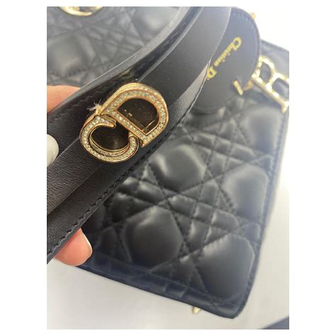 lady dior abc black